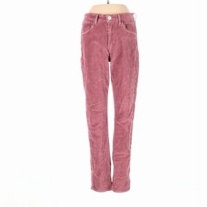 3x1 NYC pink velvet jeans